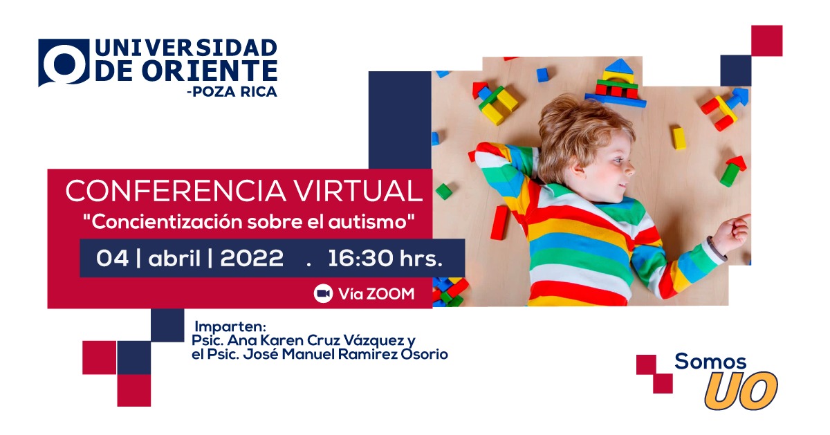 Conferencia virtual "Concientización sobre el autismo"