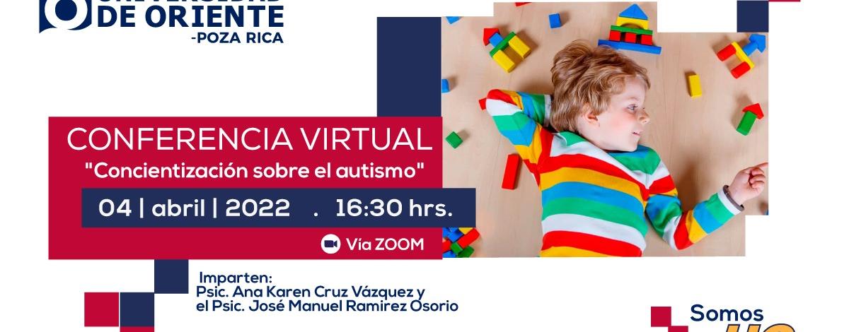 Conferencia virtual "Concientización sobre el autismo"