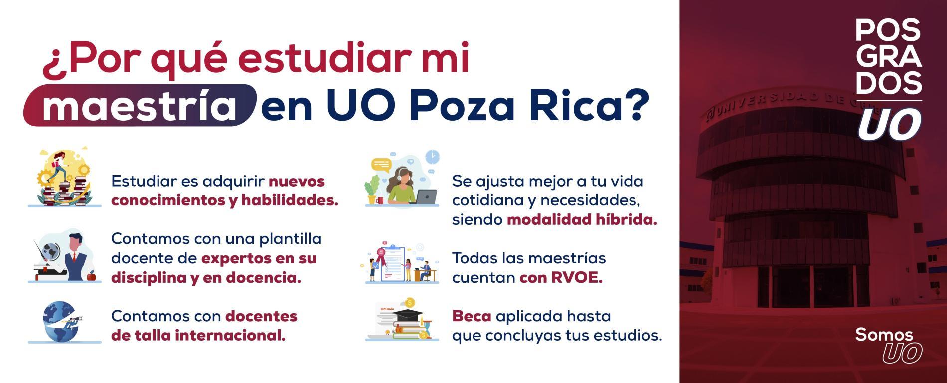 Porque estudiar un posgrado en UO Poza Rica